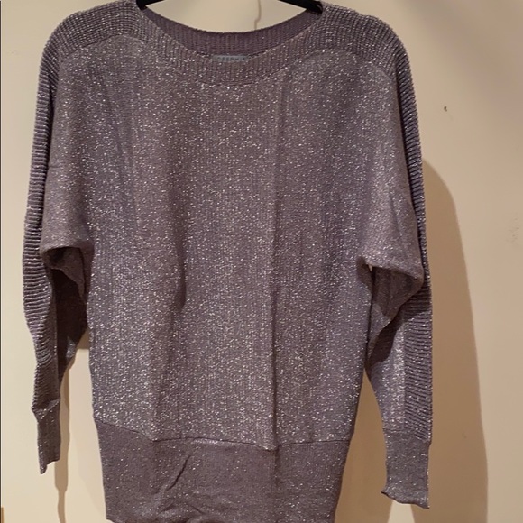 ๐3/$12. Joseph A. silver top/tunic in small. - Picture 1 of 5